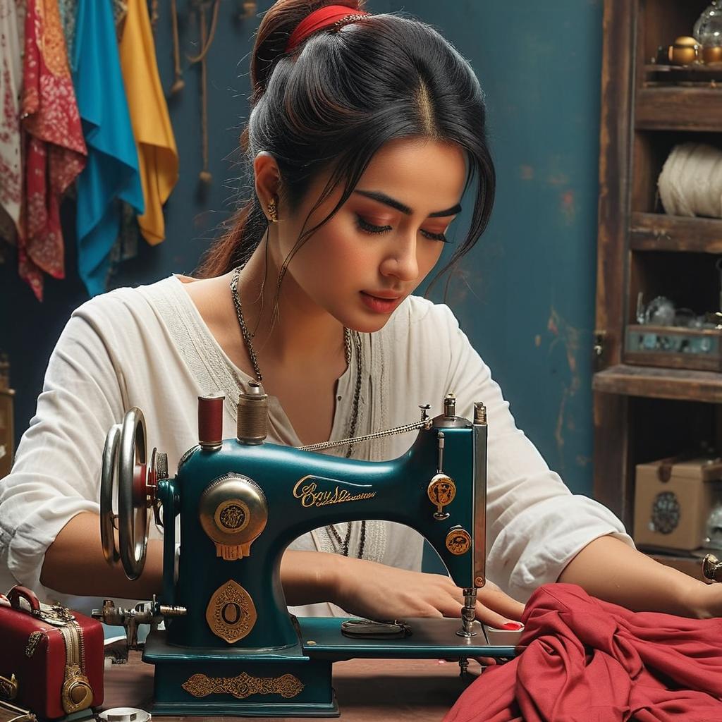 Masterful Craft: Tailor at Work