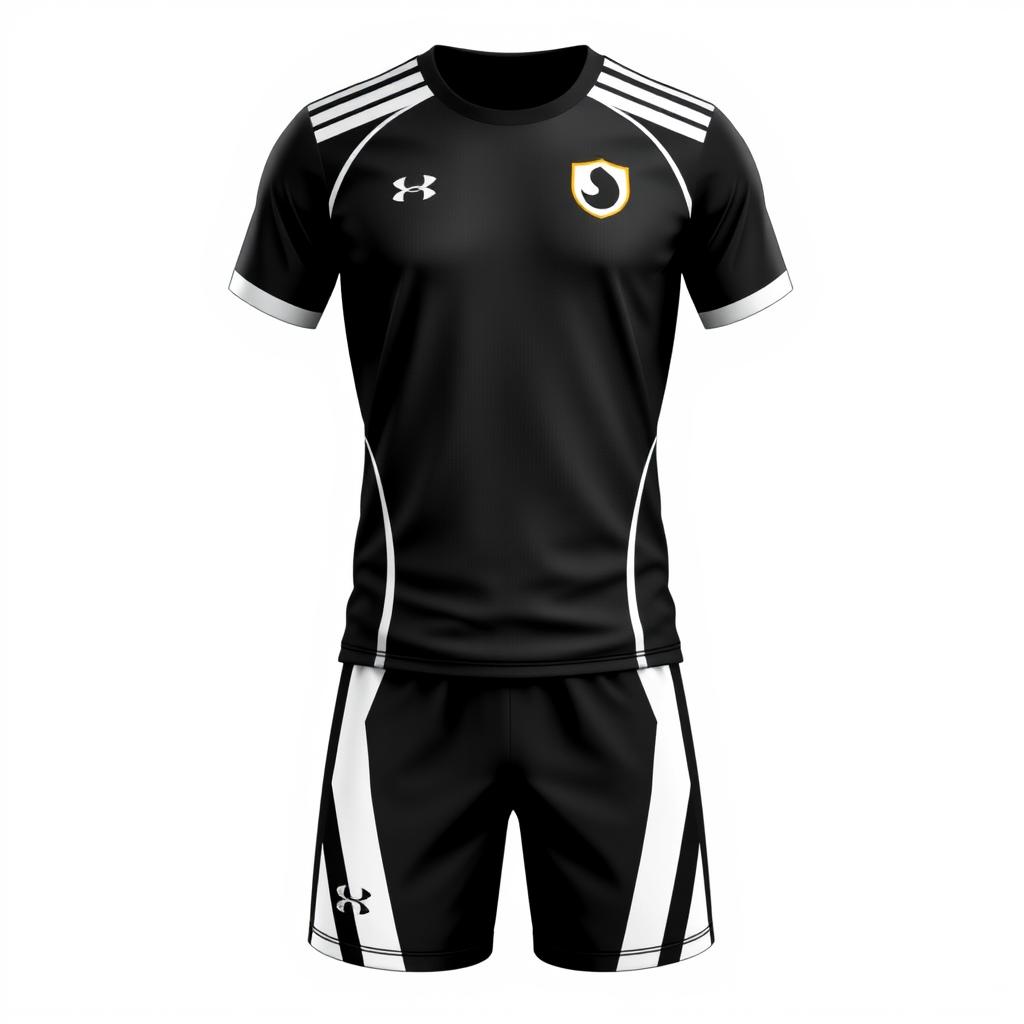 A sports uniform design featuring a sleek and modern look