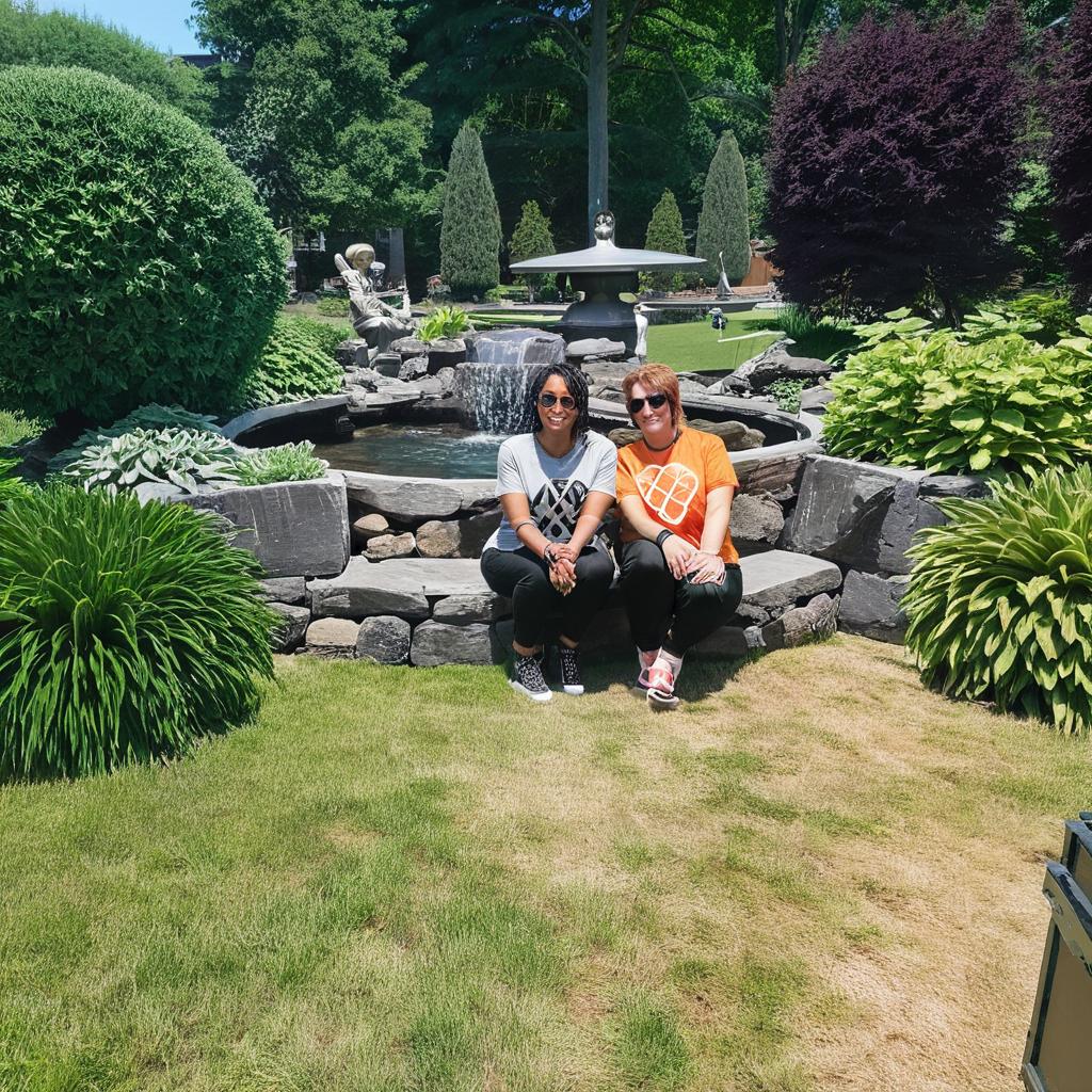 Tranquil Garden Bliss: Embrace Leisure in Nature