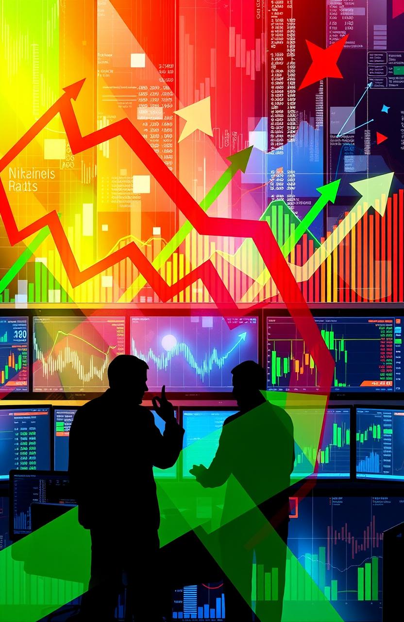 Dynamic Trading Concepts: Abstract Art of Market Fluctuations
