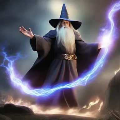 The wizard's powers were amply showcased during the epic battle.