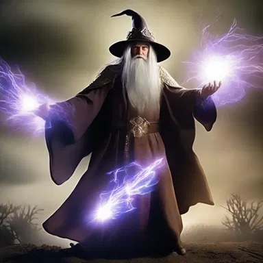 The wizard's powers were amply showcased during the epic battle.