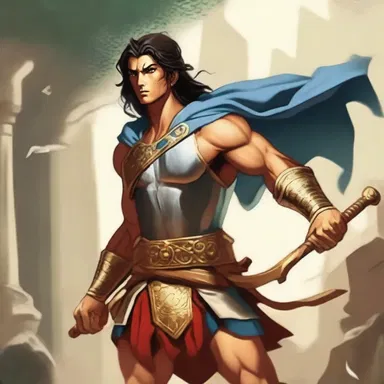 The legendary hero's bravery was amply celebrated in ancient tales.