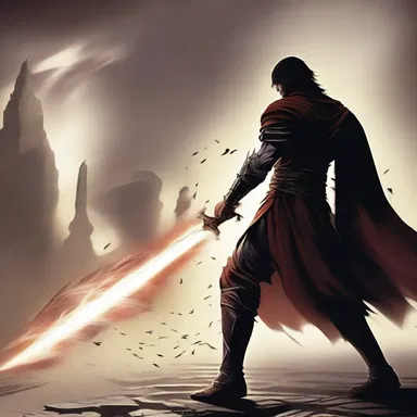 The protagonist's power grew amply with each epic battle, making them undefeatable.