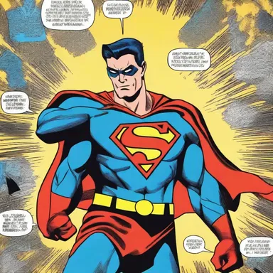 The superhero's powers were amply showcased in the comic panels, leaving readers in awe.