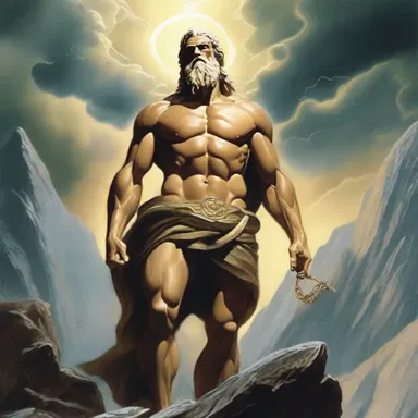 Zeus amply punished Prometheus by chaining him to a mountain as an eternal consequence for his actions.