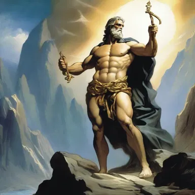 Zeus amply punished Prometheus by chaining him to a mountain as an eternal consequence for his actions.