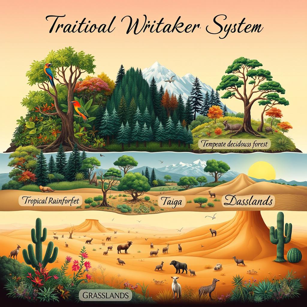 Explore the Whittaker System: Ecosystem Classification Made Easy