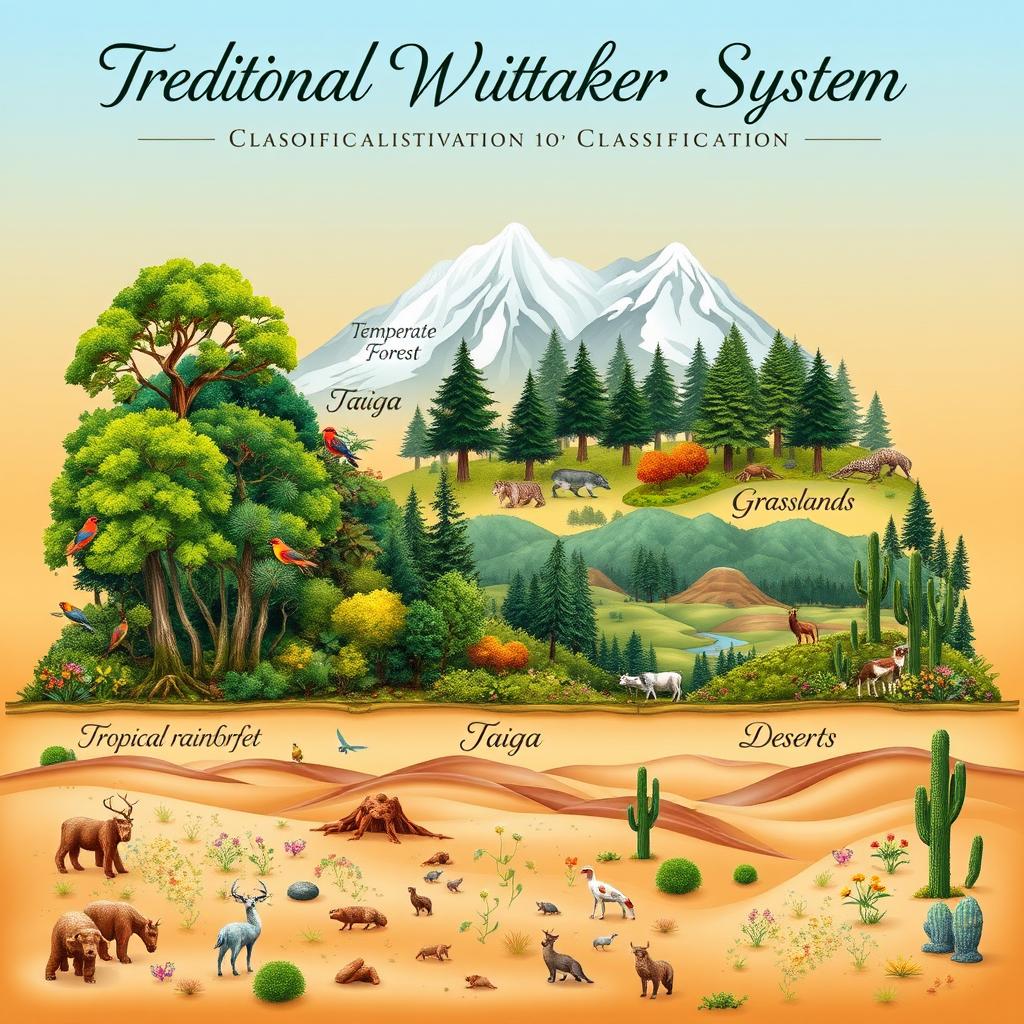 Explore the Whittaker System: Ecosystem Classification Made Easy