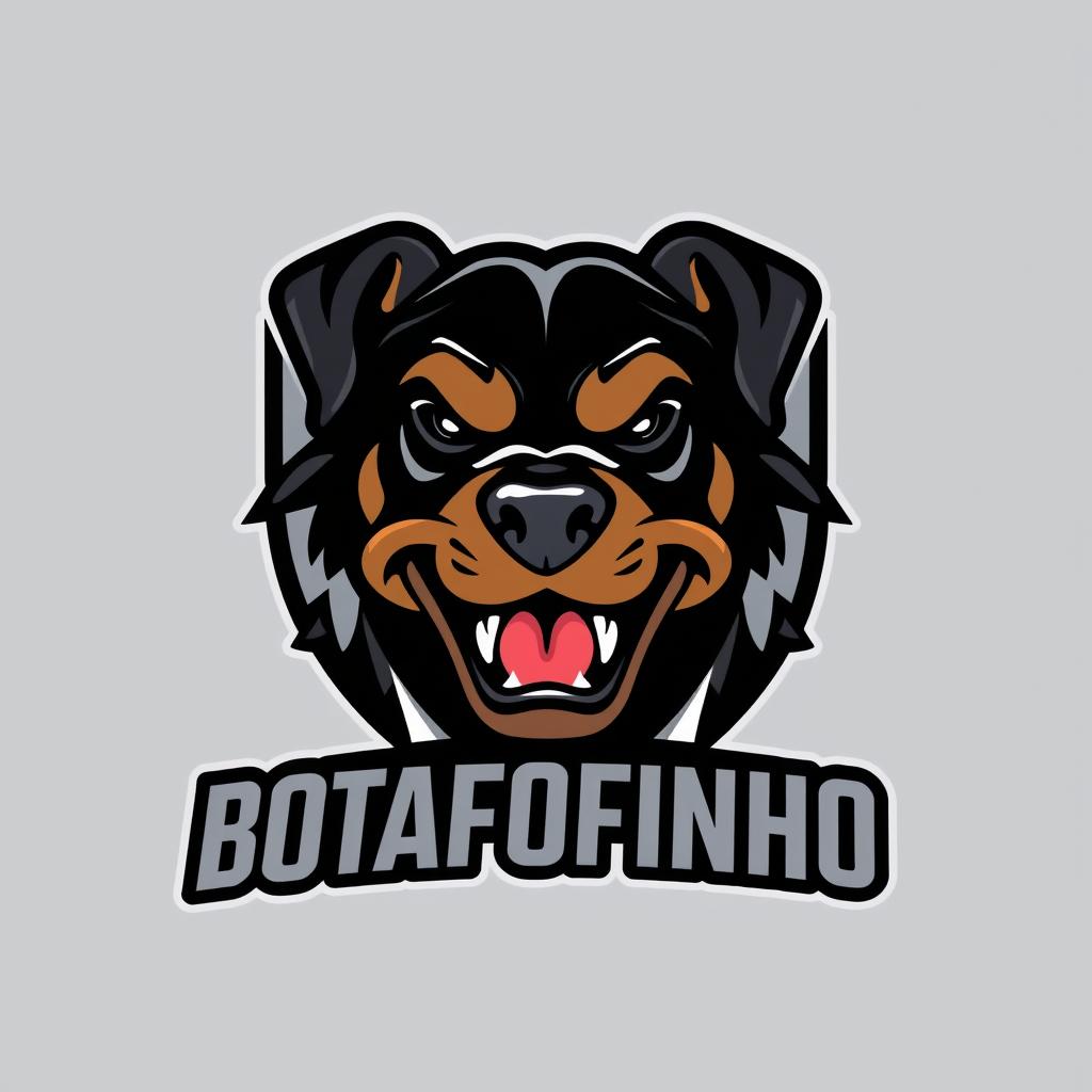 Create a logo for an E-Sports team named 'BOTAFOFINHO'