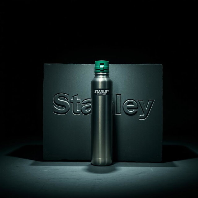 A dark room with a mysterious ambiance, featuring a massive iron block at the center