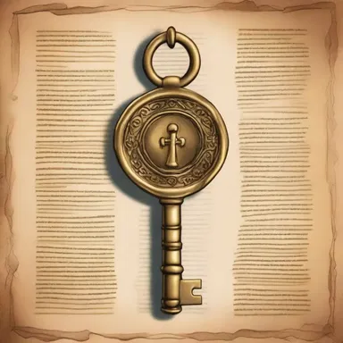 In the novel, the protagonist discovered an ancient ampulla that held the key to unlocking a hidden treasure.