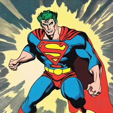 The comic book superhero relied on an enchanted ampulla to channel his superhuman abilities.