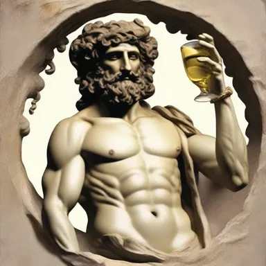 In Greek mythology, Dionysus, the god of wine, was often depicted holding an ampulla in his hand.