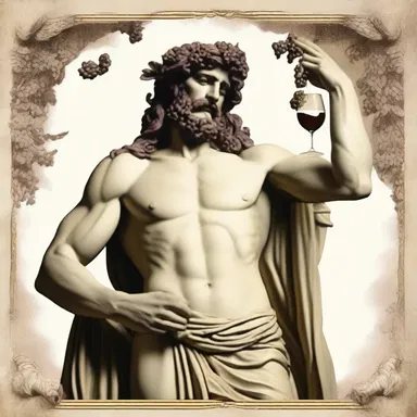In Greek mythology, Dionysus, the god of wine, was often depicted holding an ampulla in his hand.