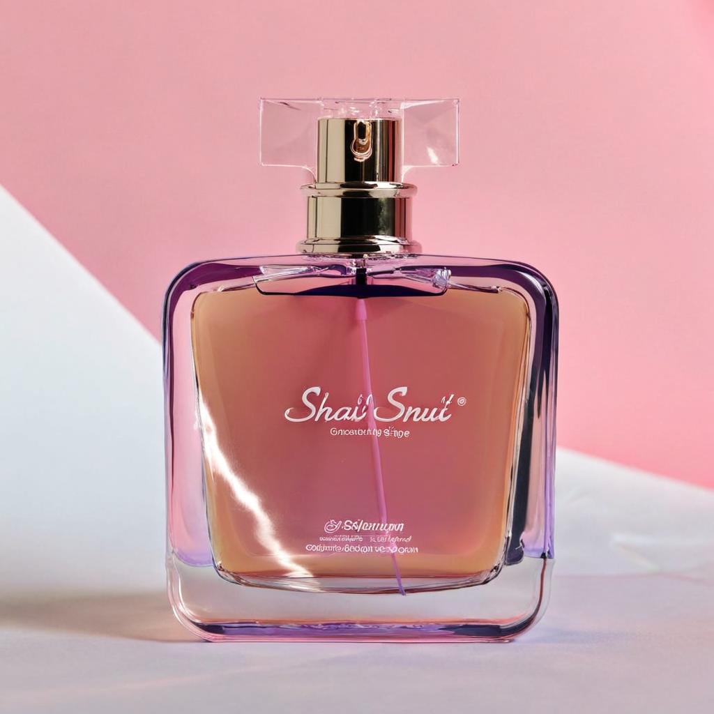 Chic Pink Perfume Bottle: A Touch of Luxury