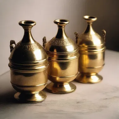 During the Roman Empire, ampullas were commonly used to carry holy water in religious ceremonies.