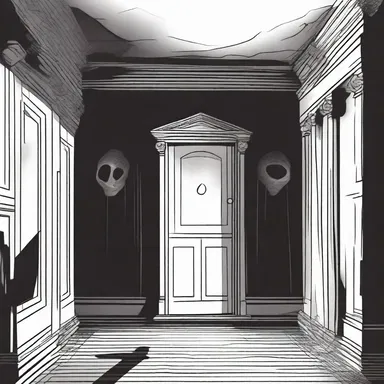 In the eerie haunted house, the protagonist stumbled upon a mysterious ampulla that possessed dark powers.