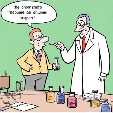 Why did the chemistry teacher bring an ampulla to the party? Because they wanted to bring the 'spirits'!