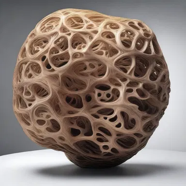 The artist created a mesmerizing sculpture inspired by the intricate structure of the ampulla.