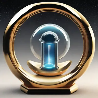 In the science fiction story, a futuristic device called the ampulla allows instant teleportation across galaxies.