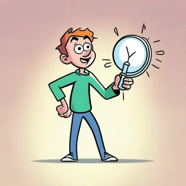 In the cartoon, the character stumbles upon an ampulla that grants them extraordinary abilities.