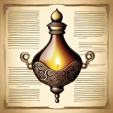 The classic novel describes the ampulla as a symbol of illumination and enlightenment.
