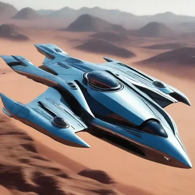 The sci-fi film showcases futuristic spaceships with advanced propulsion systems known as ampullas.