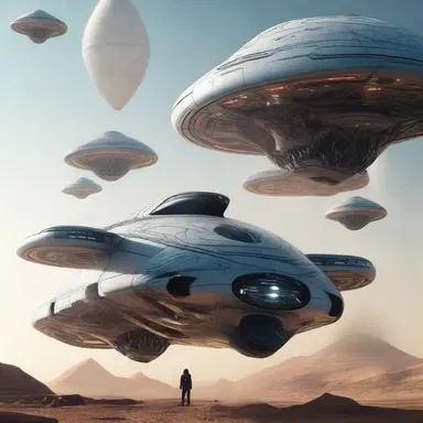 The sci-fi film showcases futuristic spaceships with advanced propulsion systems known as ampullas.