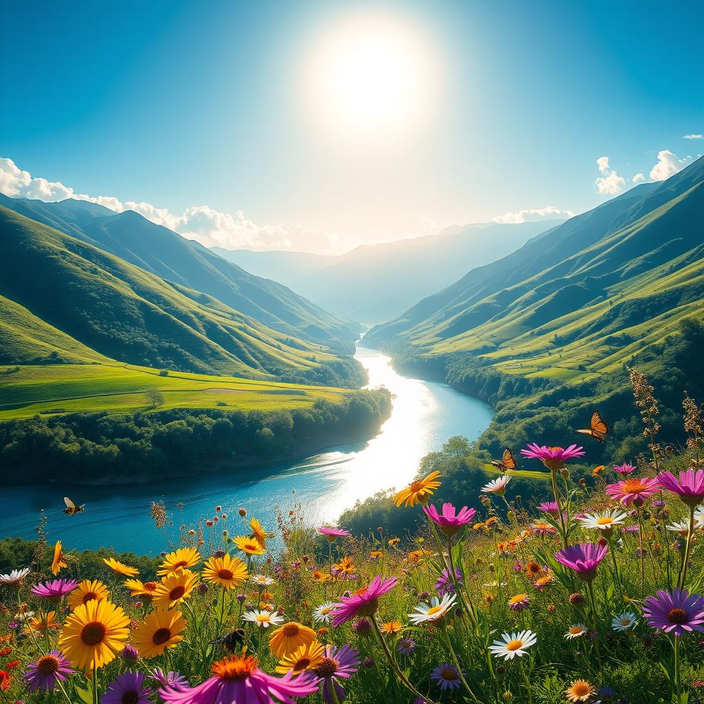 A stunning digital artwork created by AI, inspired by the original photo