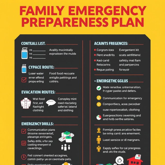 Comprehensive Family Emergency Preparedness Plan