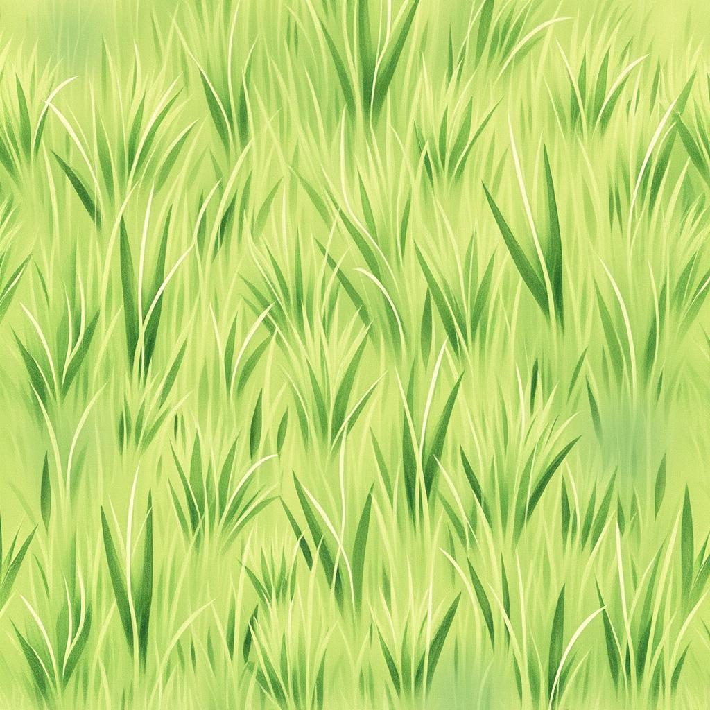 A watercolor-style illustration featuring a predominantly green color palette that creates a soft and calming atmosphere