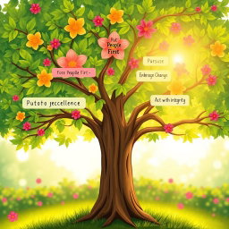 Embrace Your Values: The Illustrated Tree of Life