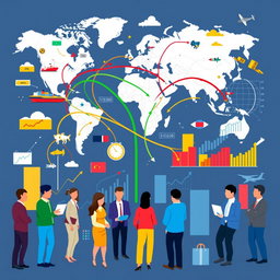 An illustrative representation of international business economics theory