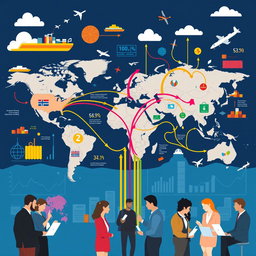 An illustrative representation of international business economics theory