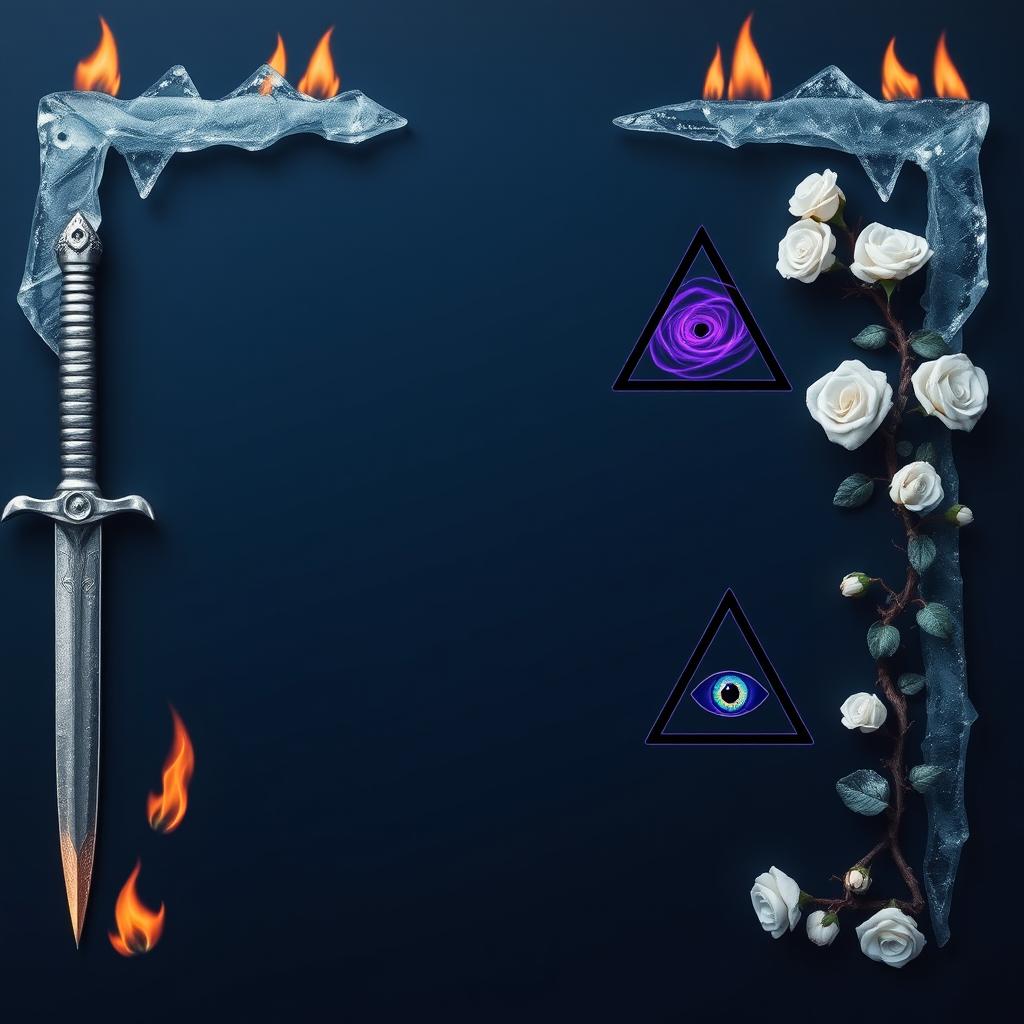 Chill Out: Mystical Ice Frame Art