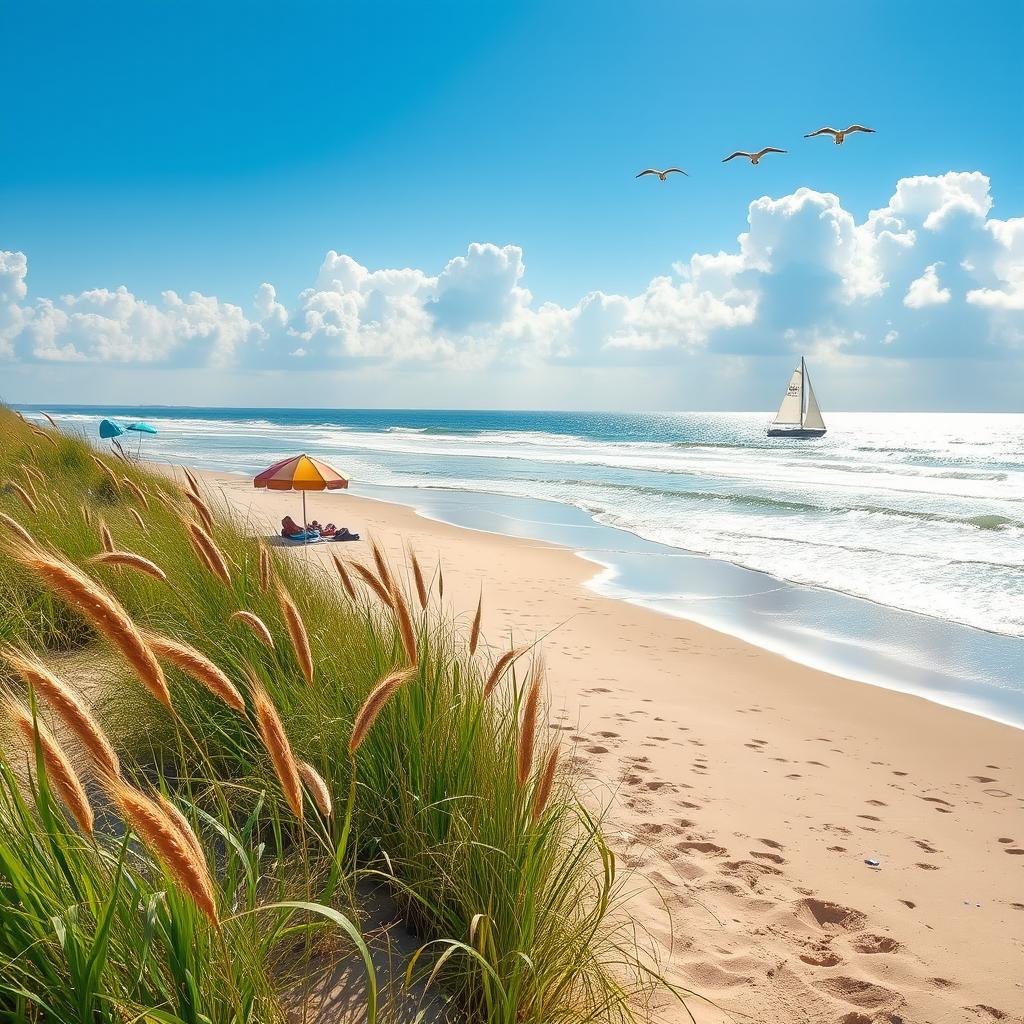 Escape to Tranquility: Serene Coastal Landscape