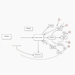 A detailed flowchart diagram illustrating a communication model