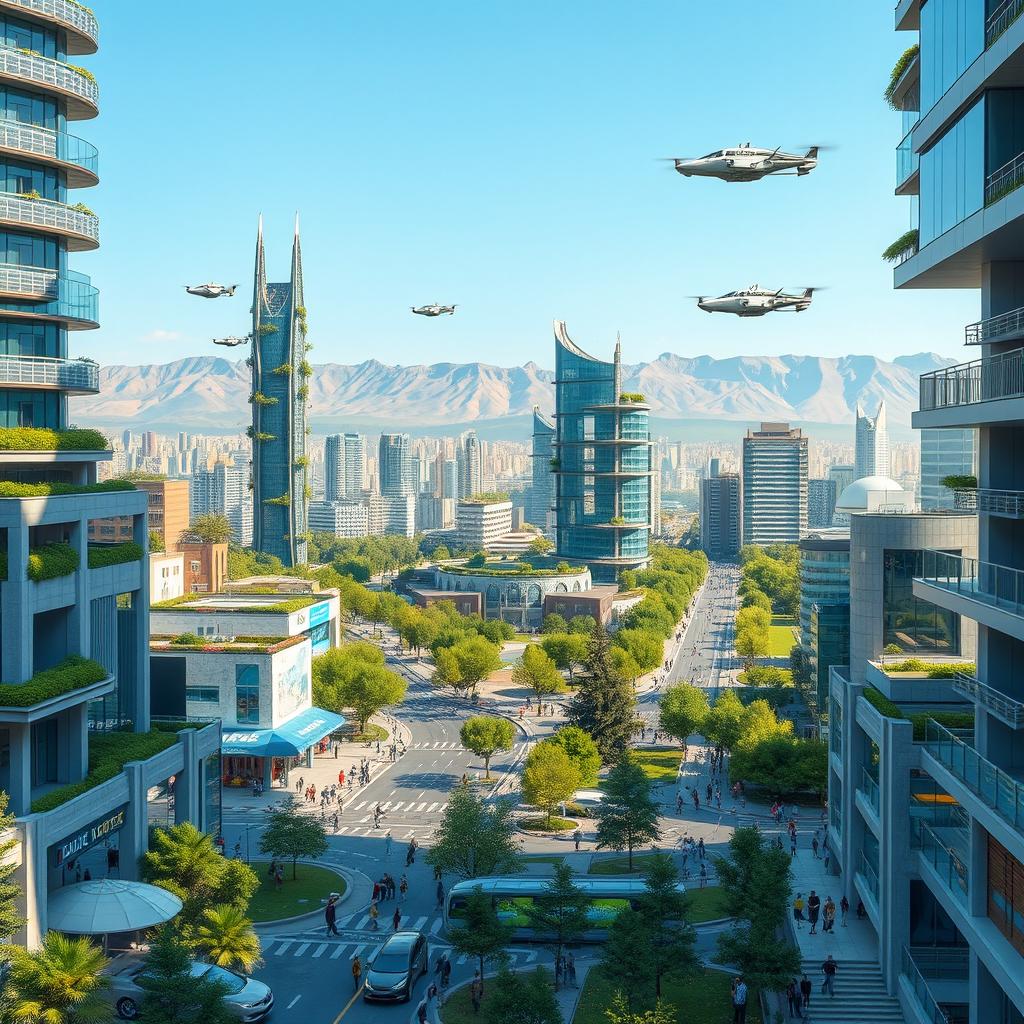 Tehran 2050: A Fusion of Tradition & Technology