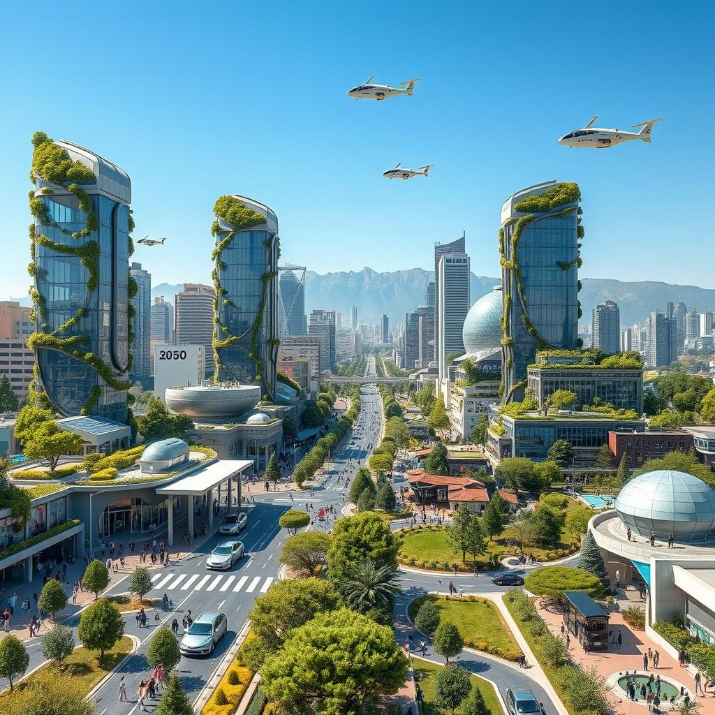Tehran 2050: A Fusion of Tradition & Technology