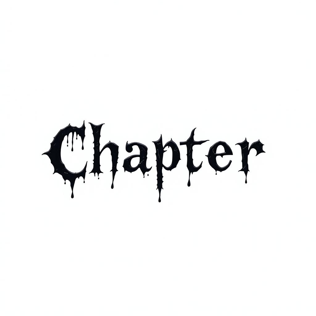 A white background featuring the text 'Chapter' prominently displayed in the center