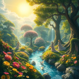An interpretation of 'Behesht Shenad' (Shaddad's Paradise) from Persian mythology