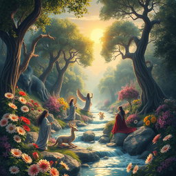 An interpretation of 'Behesht Shenad' (Shaddad's Paradise) from Persian mythology