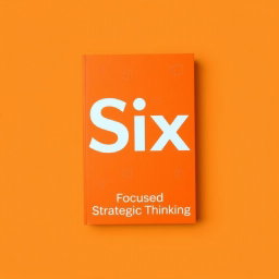 The cover of a book titled 'Six' with the subheading 'Focused Strategic Thinking'
