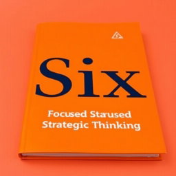 The cover of a book titled 'Six' with the subheading 'Focused Strategic Thinking'
