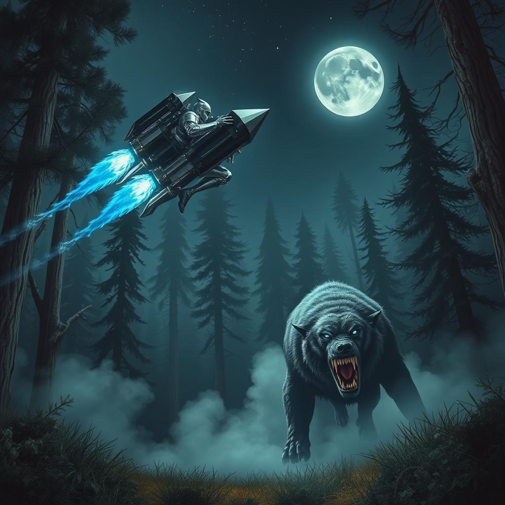 Soaring Knight: A Fantastical Night Adventure