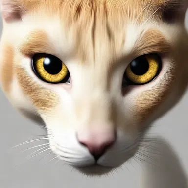 The mythical creature had an amygdaliform face with almond-shaped eyes.