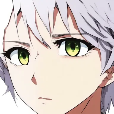 The protagonist in the anime had distinct amygdaliform eyes, a common characteristic in Japanese animation.