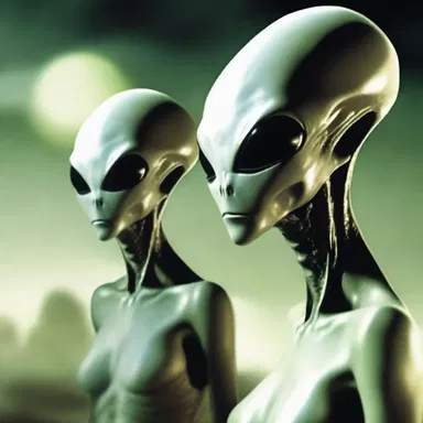 In the science fiction novel, the alien beings were described as having amygdaliform heads and elongated almond-shaped bodies.