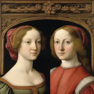During the Renaissance, portraits often featured subjects with amygdaliform faces, symbolizing their refined and noble nature.